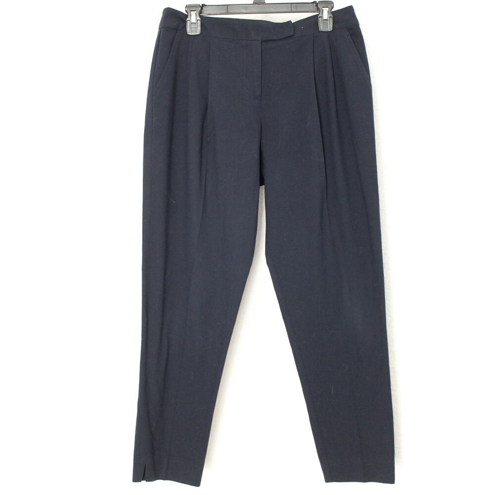 Trina Turk Women's Tapered Dress Pants Trousers Size 8 Pleated Front
